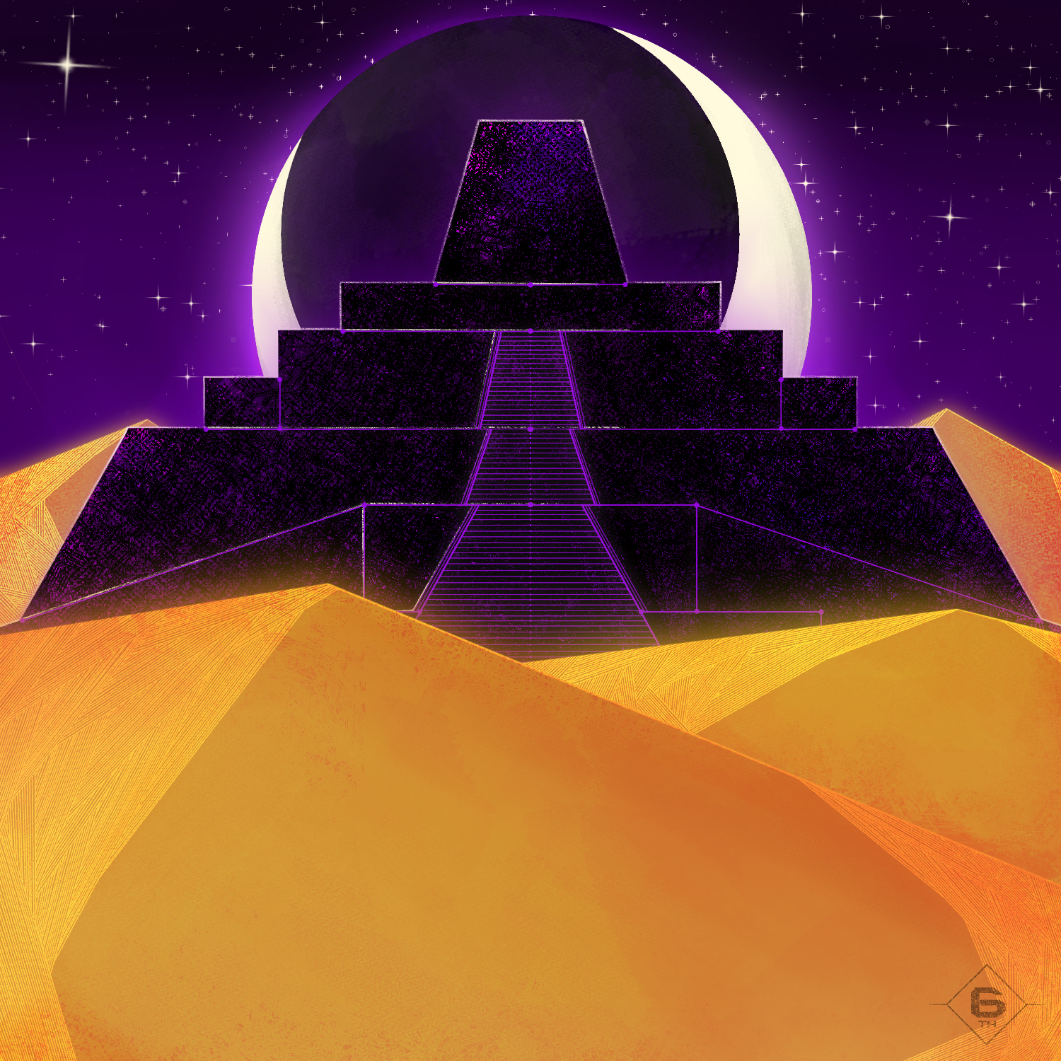 Cover image for The Obsidian Ziggurat