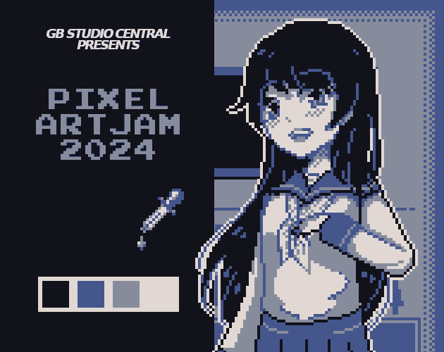 GB Pixel Art Jam 2024 - Date Sim