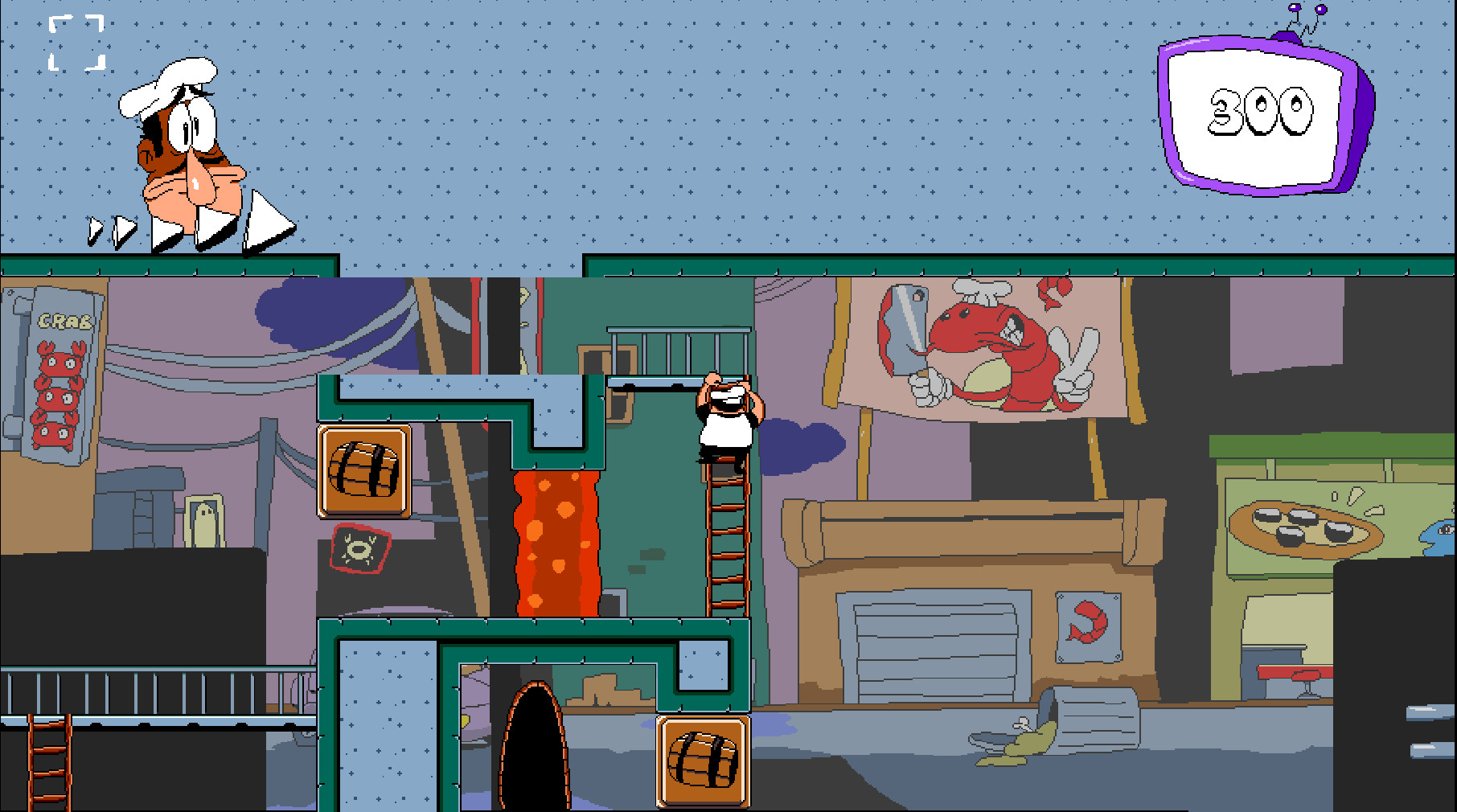 Pizza Tower Kung Fu in beachandforest buid V4 by