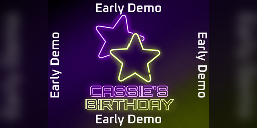 Cover image for Cassie's Birthday DEMO