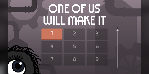 Cover image for One of us will make it