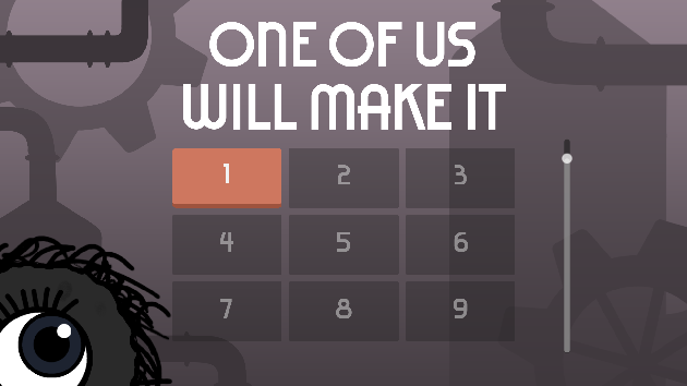 Cover image for One of us will make it