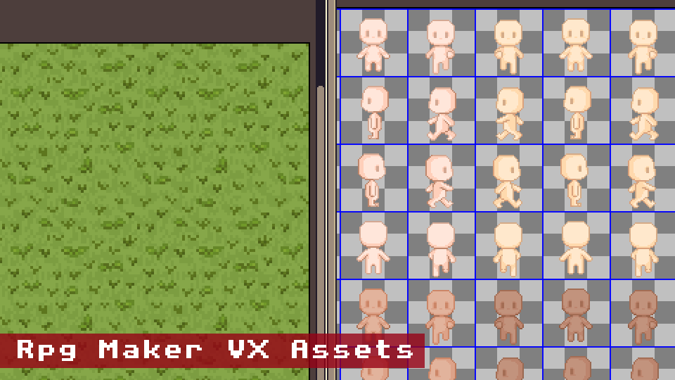 Making new assets for RPG Maker VX - itch.io