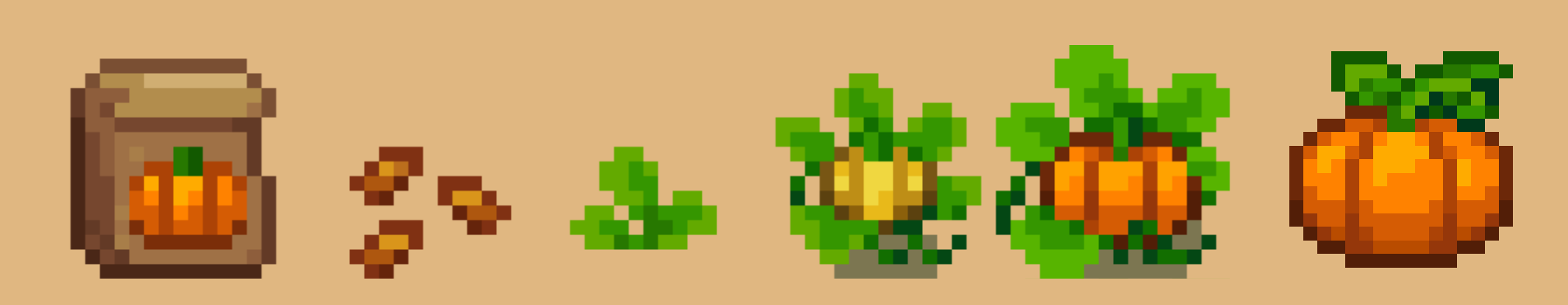 Pixel Farm  - 26 Farm Crops