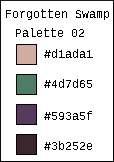 Forgotten Swamp Palette 02