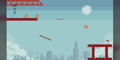 Cover image for Trampoline Ducks