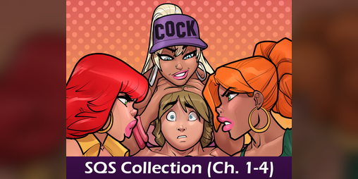 Cover image for "My Mom & Sister Are Size-Queen Sluts!" Collection (Chapters 1-4)
