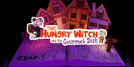 Cover image for The Hungry Witch and the Gourmet Dish