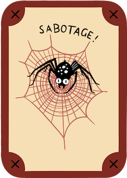 Sabotage Card