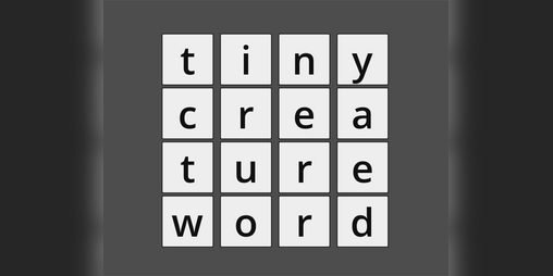 Cover image for Tiny Creature Word