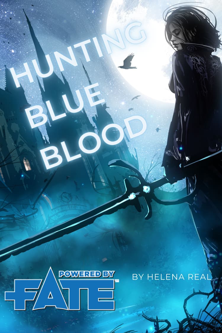 HUNTING BLUE BLOOD cover