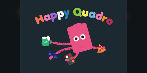 Cover image for Happy Quadro