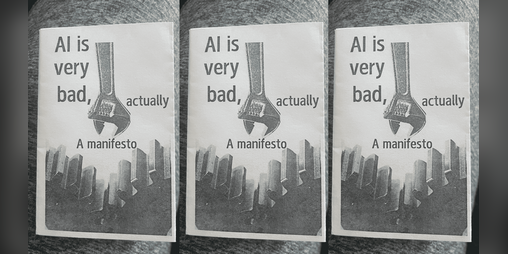 Cover image for AI is very bad, actually: A manifesto