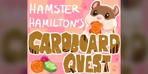 Cover image for Hamster Hamilton's Cardboard Quest