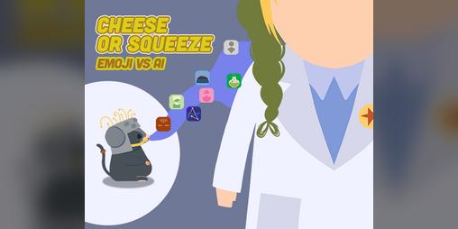Cover image for Cheese or Squeeze - Emoji VS AI