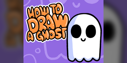 Cover image for How to draw a GHOST! - Minizine