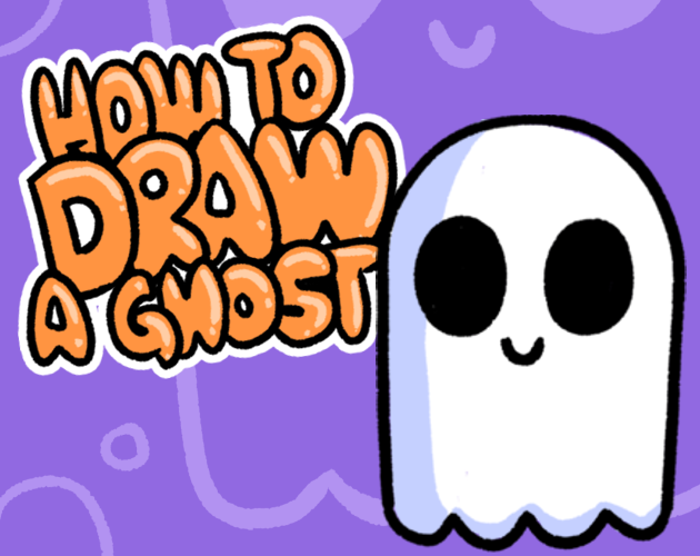 How to draw a GHOST! - Minizine by Mori Seika