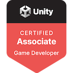 Unity certified associate game  developer