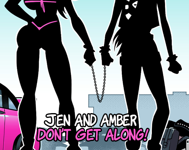 Cover image for Jen & Amber Don't Get Along!