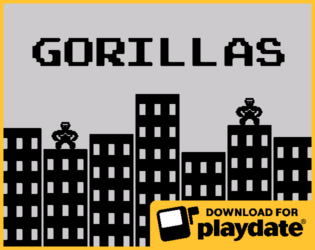 Gorillas (Playdate)