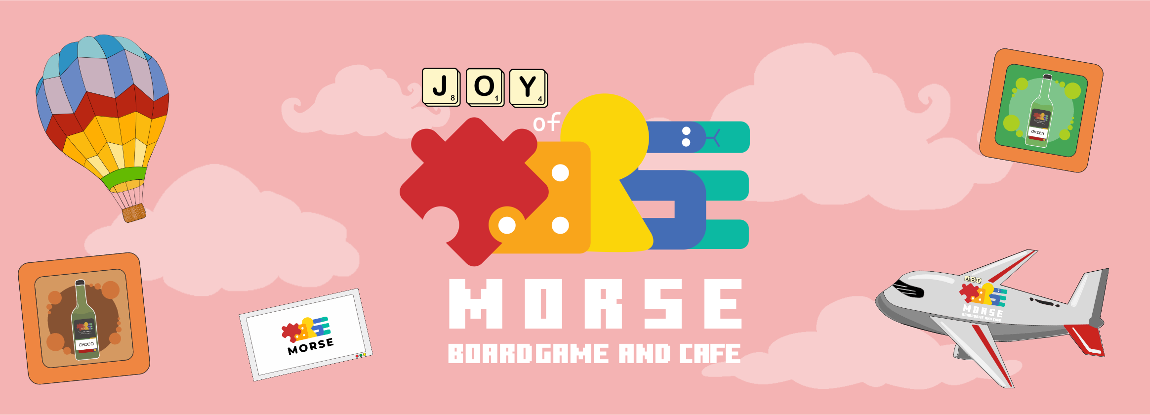 Joy of Morse Board Game and Cafe