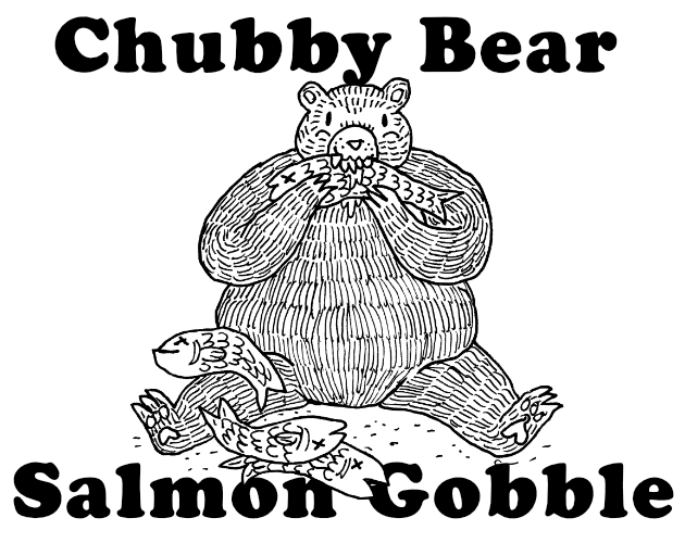 Cover image for Chubby Bear Salmon Gobble