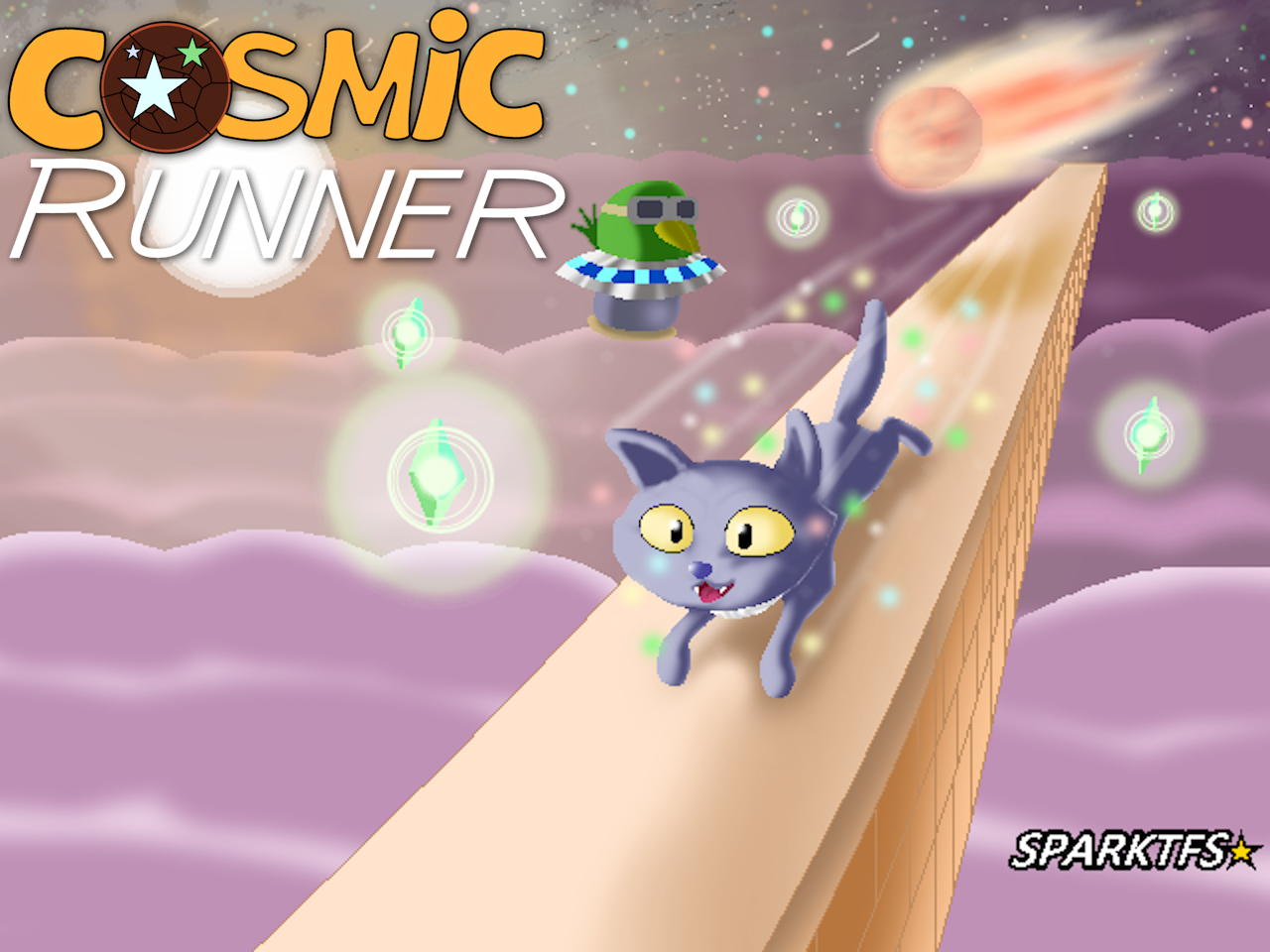 Cover image for Cosmic Runner by SparkTFS