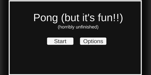 Cover image for Scuffed Pong