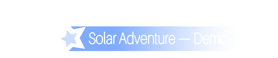 Solar Adventure — Demo