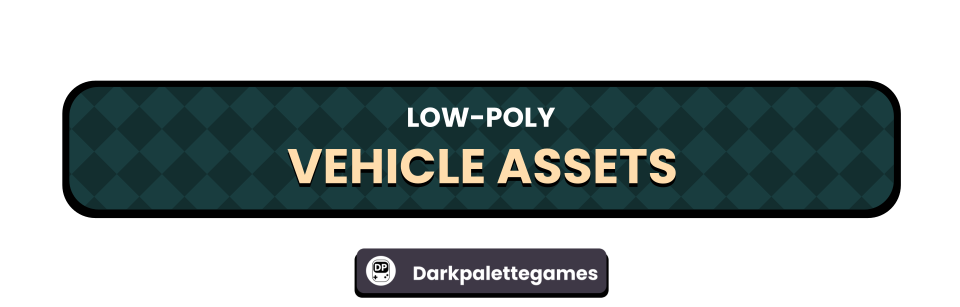 LOW-POLY VEHICLE ASSETS