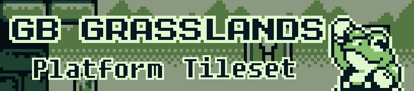 GB GRASSLANDS Platform Tileset