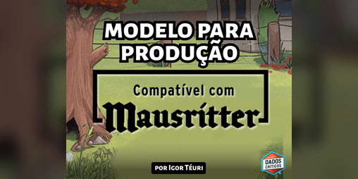Cover image for Modelo de Homebrew para Mausritter