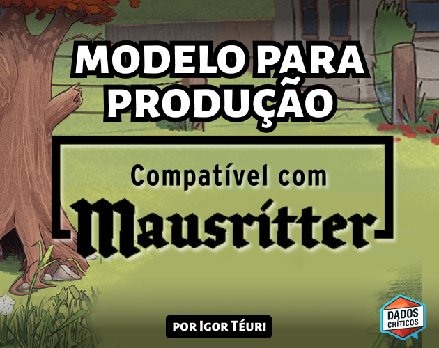 Cover image for Modelo de Homebrew para Mausritter