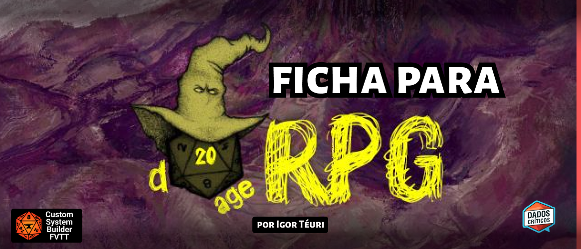 d20age | Ficha para Foundry VTT