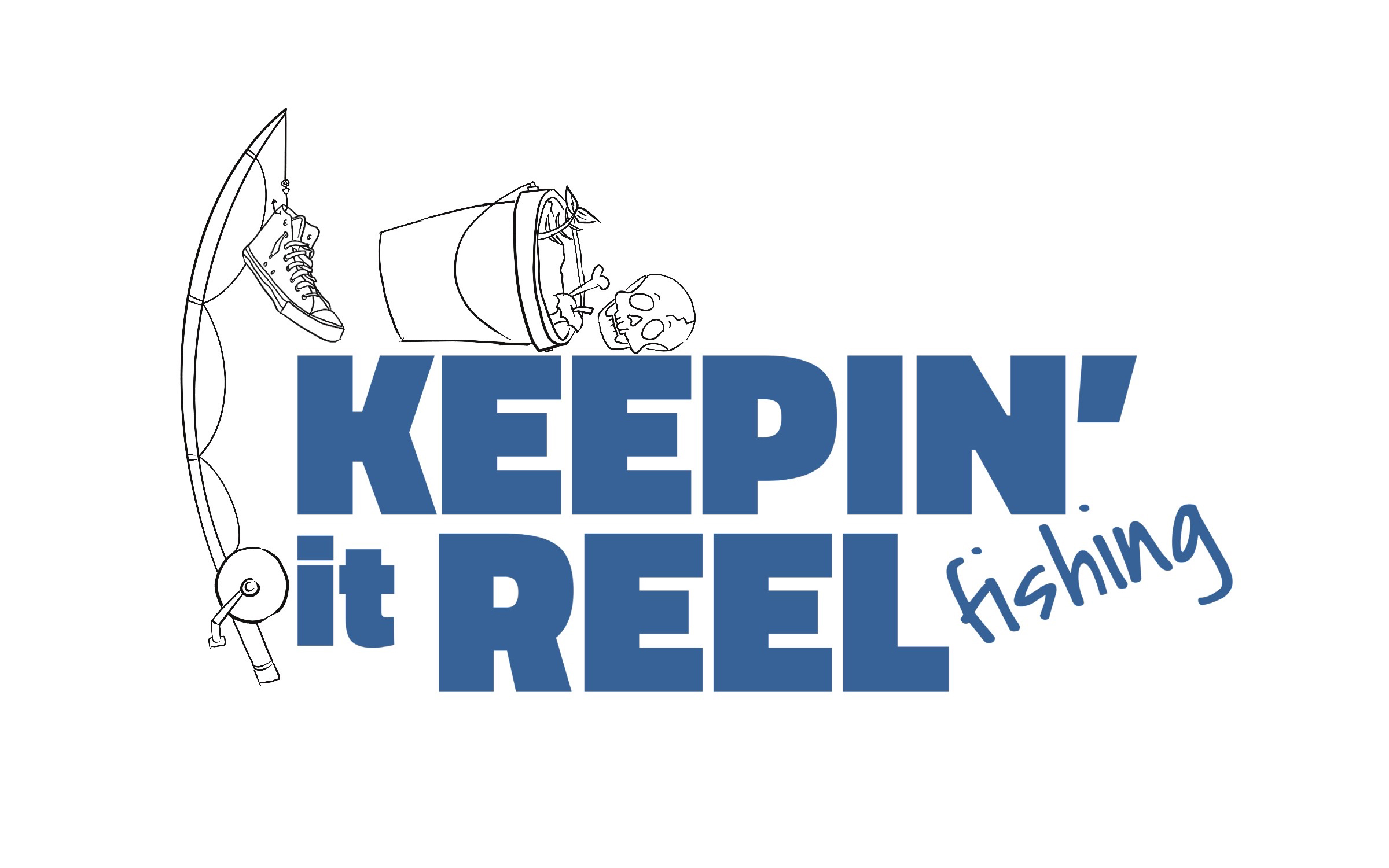 Keepin' it Reel Fishing (original logo)