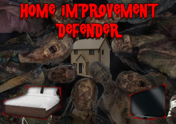 Cover image for Zombie Home Improvement Defender