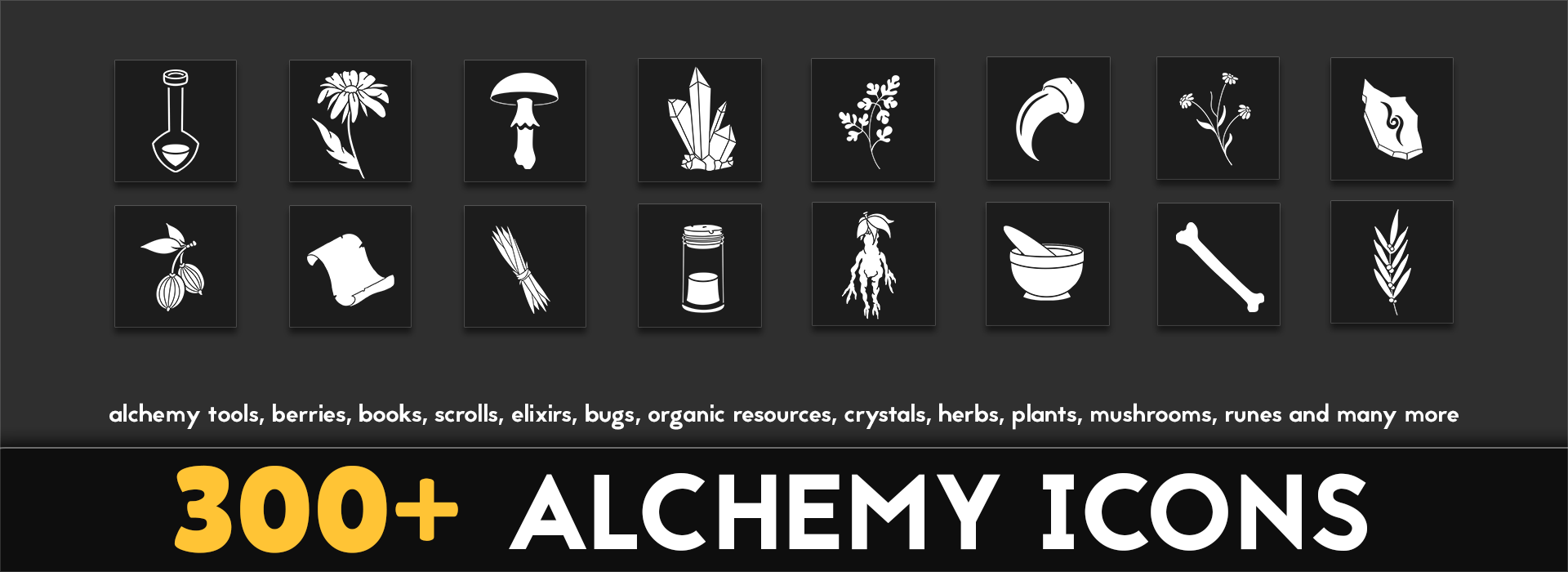 300+ Alchemy Flat Icons