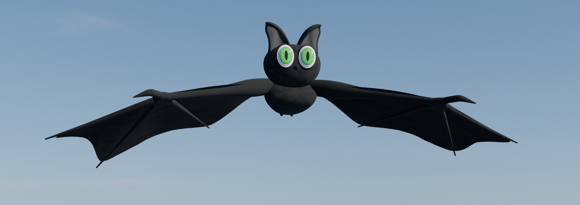 Flying Bat Character