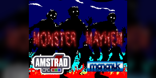 Cover image for Monster Mayhem (Amstrad)