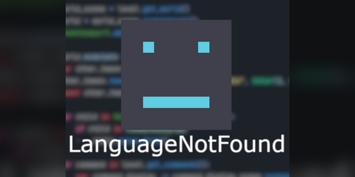 Cover image for LanguageNotFound