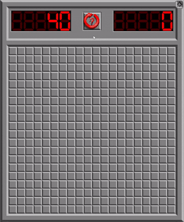 game of minesweeper