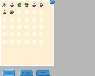 GDevelop Inventory System