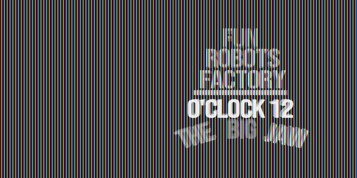 Cover image for fun robots factory 11 o'clock