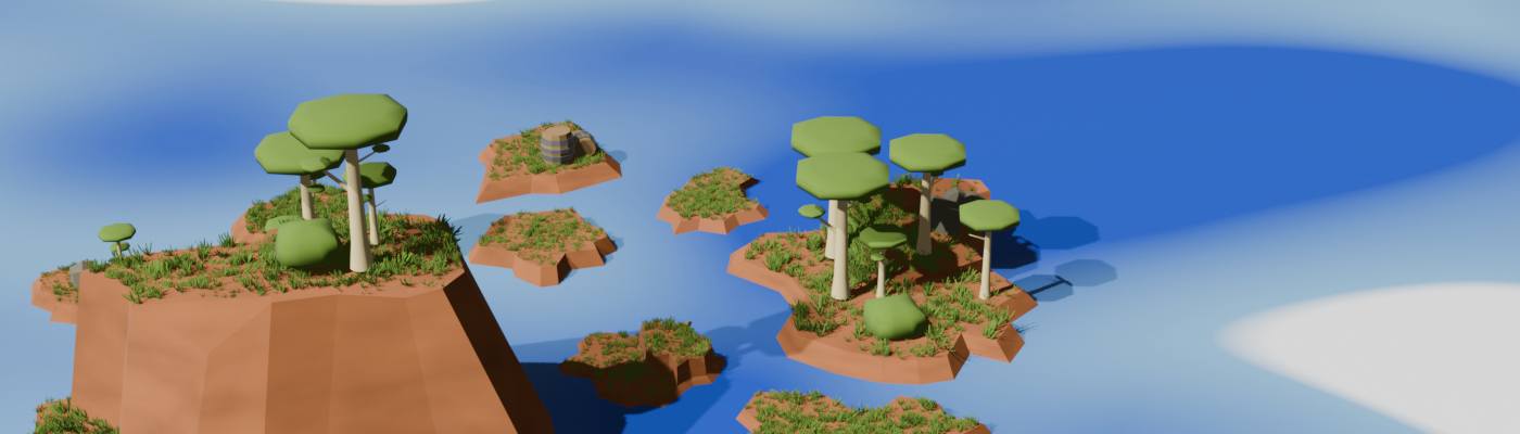 Islands 3d Assets Low Poly