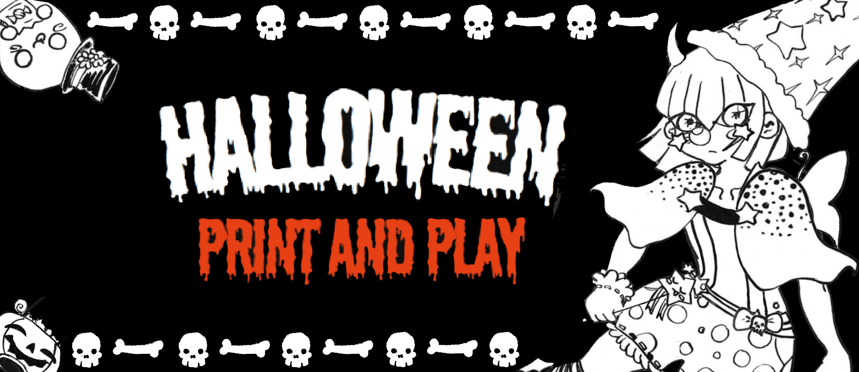 Halloween Print & Play