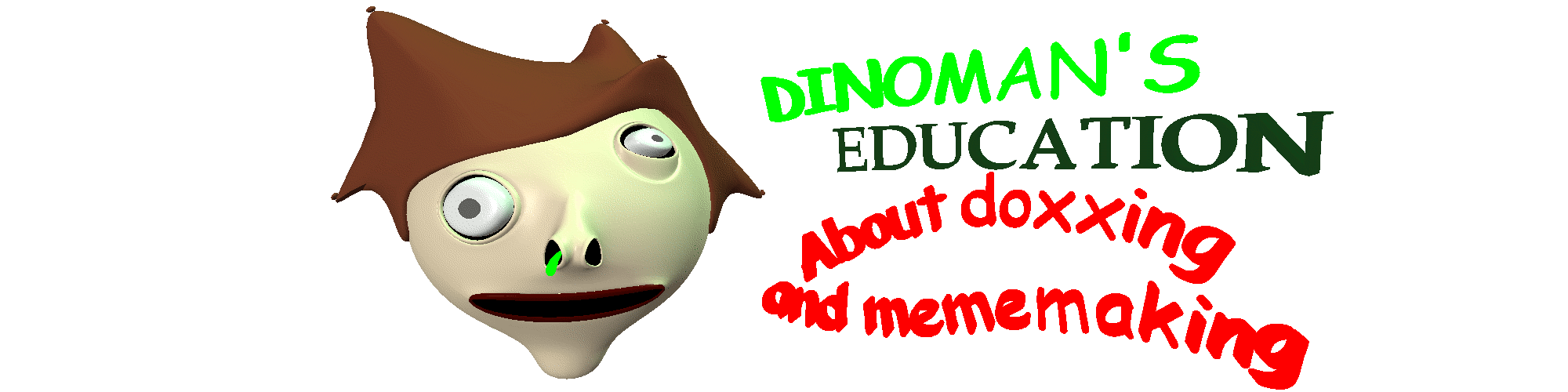 Dinoman's education about doxxing and mememaking