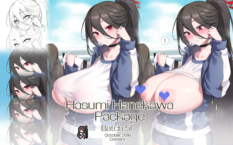 Hasumi Hanekawa Package