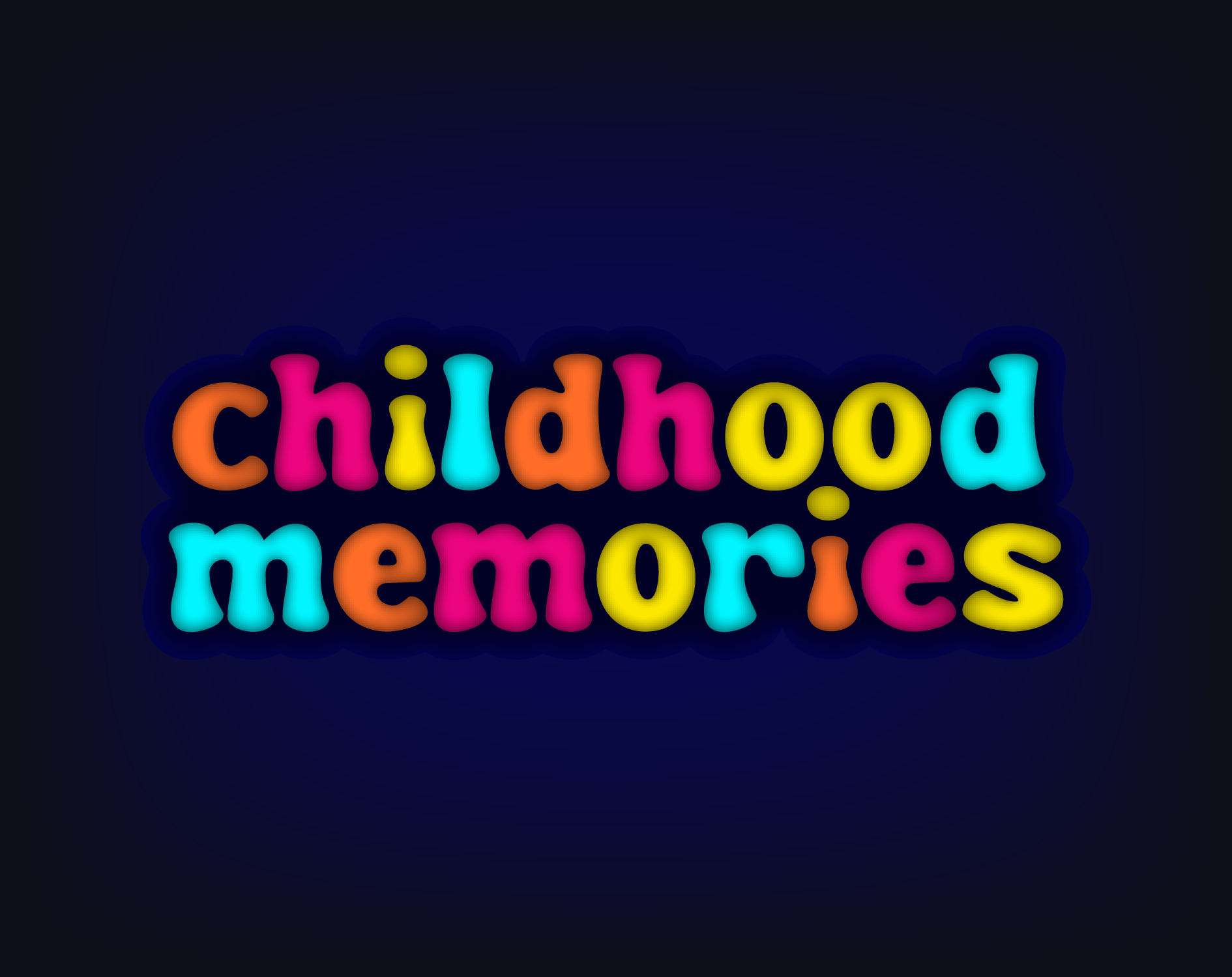 Cover image for Childhood Memories