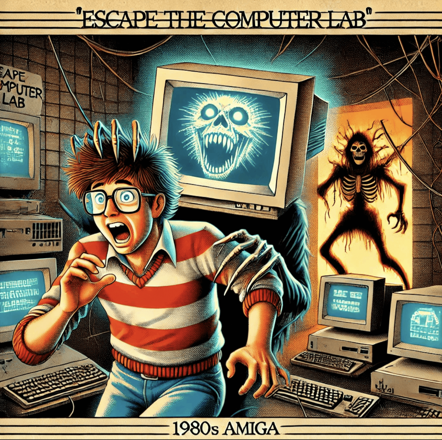 Risky Computer Lab Escape The Computer Lab by steveearle86