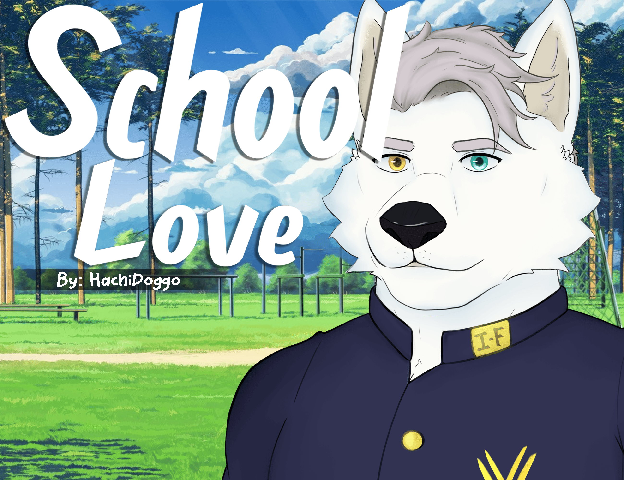 充実の品 VERSION ENGLISH THE ARRIVED! HachiDoggo by Love School - 絵本・児童書
